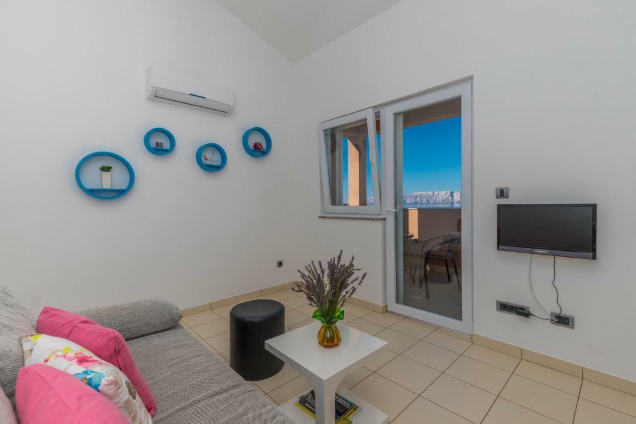 Principium Apartments Klenovica Bagian luar foto